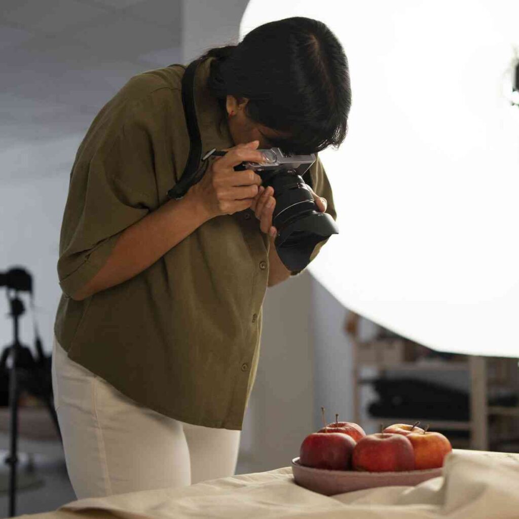 Photography of apple