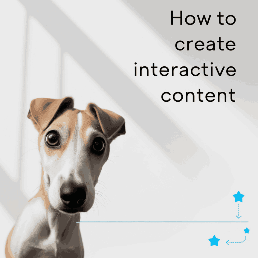 How to create interactive content