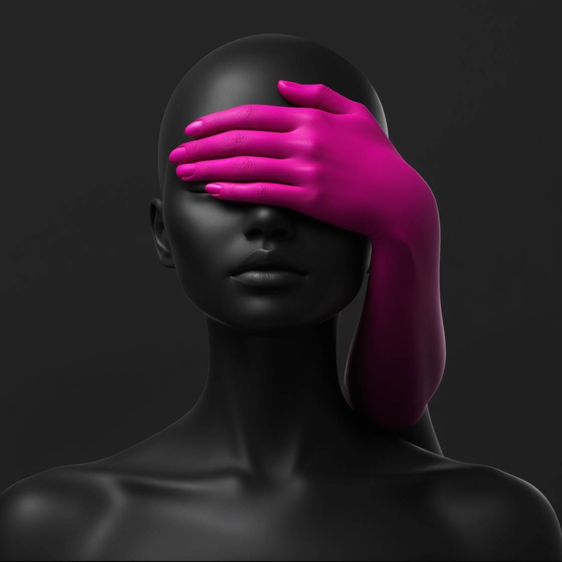 Leonardo Phoenix A dark minimalistic